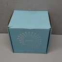 Cobbe Waterfall Bathroom Faucets 3 Hole, Matte Black Bathroom Sink Faucet Square 4 Inch Centerset with Pop-Up Drain, 2 Handle and 2 Supply Hoses, Lead-Free Stainless Steel for Vanity Sink Rv