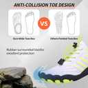 Grounded Barefoot Shoes Footwear for Women Men, Barefoot Shoes Non-Slip Wide Toe, Hike Lightweight Drop Zero (White)