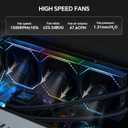 TL-M12QR X3 120mm ARGB Reverse Blade PC Case Fans, 1500RPM PWM, 23.2dBA Quiet, Daisy-Chain Design, Infinity-Mirror Lighting, S-FDB Bearing (3Pack)