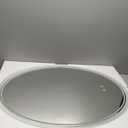 32 x 24 inch Oval LED Bathroom Mirror Anti-Fog 3 Colors Light Dimmable Wall Mounted Lighted Bathroom Vanity Mirror Smart Makeup Mirror Touch Switch