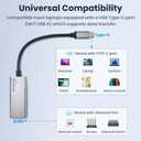 USB C to ethernet Adapter,Ethernet to USB c,TypeC to RJ45 Ethernet Adapter 1Gbps Gigabit Ethernet Compatibility for Mac,MacBook Pro/Air,Dell XPS,Chromebook,Surface