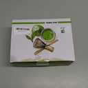 TANG PIN Matcha Set - Match Bowl and Whisk, 15 OZ, Matcha Scoop | Matcha Whisk Stand (Chasen Holder) - 5pc Perfect Matcha Kit for Matcha Tea Ceremony (White)