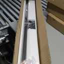 Artop 47" Linear Pendant Light 20W Minimalist Hanging LED Island Chandelier Light Fixture for Kitchen Island Dinning Room Commercial Office Matte Black