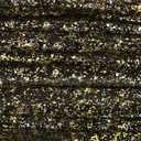 Horaldaily Black Gold Gauze Tablecloth 60x84 Inch Rectangular, Golden Sequin Glitter Metallic Foil, Sheer Tulle Cheesecloth for Wedding Baby Shower Ceremony Birthday