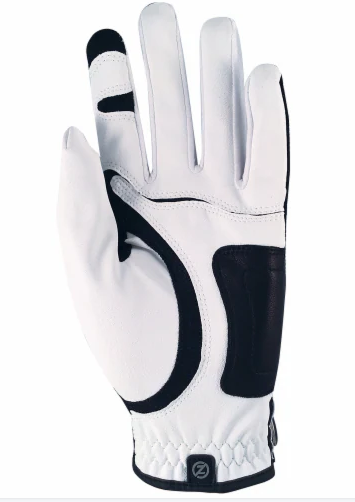 Zero Friction Men's Performance Universal Fit Left Hand Golf Glove - White
