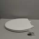 Bemis 1500EC 390 Lift-Off Wood Elongated Toilet Seat, Cotton White (Pack of 1)