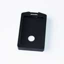 PIAOLGYI Badge Holder for Centegix & Regular Badge Holder 2,Holder with Hole for Teachers(Black)