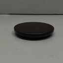Matte brown dinner plate