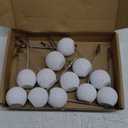 Jetec 12 Pcs Resin Sports Ball Base Memo Clips with Alligator Wire Table Number Card Place Holders Photo Stand for Office Menu Wedding Party Events Decoration(Golf)