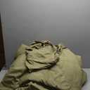 ROSGONIA Queen Comforter Set Olive Green, 3pcs Bedding Sets Queen (1 Boho Olive Comforter & 2 Pillowcases), All Season Lightweight Blanket Quilt