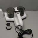 Bed Vacuum Cleaner Mattress Vacuum with UV 16Kpa Suction Filter 253.7nm UV-C Light & 30000 RPM/Min Brushroll Rotation & Heating & Ultrasonic Quintuple Tech, Widened Suction Port, 500W, Corded