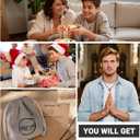 UNGENT THEM Be Strong in Faith  Easter Basket Stuffers 20 Inch Stainless Steel Cross Necklace for Men Teen Boys Christian Christmas Gifts