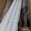 Swivel Counter Height Bar Stools with Back Set of 2, Upholstered 26'' Counter Stools with Metal Frame, Faux Leather Cognac