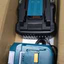 6000mAh 18V Battery Replacement for Makita 18V Battery and Charger DC18RC, Compatible with Makita LXT 18 Volt Batteries Lithium Ion BL1850 BL1840 BL1830 BL1820 BL1815 Cordless Power Tools (Blue)