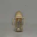 GROSMIMI Spill Proof no Spill Magic Sippy Cup with Straw with Handle for Baby and Toddlers, Customizable, PPSU, BPA Free 10 oz (Peach)