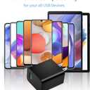 2 x 18W Fast USB Wall Charger, 2 Pack Quick Charge 3.0 Rapid Charging Block Compatible with Samsung Galaxy A42 A32 A31 A41 A51 A71 A71s A56 A55 A54 A53 A52 A26 A36 S26 5G Travel Plug Adapter