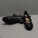 benassal Women Mary Janes Pumps Chunky Shoes Dress Shoes (6, Black)