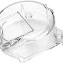 BlueStars DGB-500GLID Grinder Assembly Lid – Clear Plastic Cover for Cuisinart Coffee Grinder Models DGB-475, DGB-500, DGB-550