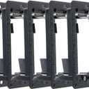 Maxmoral 5pcs 2-Gang Low Voltage Mounting Bracket Multipurpose Drywall Mounting Bracket for Wall Plate of Telephone Wires, Network Cables, HDMI, Coaxial, Speaker Cables