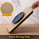 iwtmm Drawer Shelf and Cabinet Liners Non-Adhesive Extra Strong Grip - Keep Items in Place for Kitchen, Bathroom, Office & Wardrobe, Heavy Duty Anti-Slip Liners for Cabinets, Cupboards, Drawers 20 Inch W