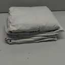 Amazon Basics Lightweight Super Soft Comfortable Easy Care Microfiber 4 Piece Bed Sheet Set with 14-Inch Deep Pockets, Queen, Light Gray, Solid