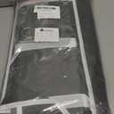 2 Pack 5 Tier Over The Door Organizer - Large Capacity Behind Door Hanging Shelves with 10 Mesh Pockets and Clear Windows, Closet Organizers and Storage for Bathroom, Bedroom, Nursery, Grey