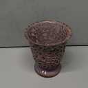 Utensil Holder for Kitchen Counter, Modern Farmhouse Cooking Utensil Holder and Crock Home Kitchen Decor, Ceramic Utensil Organizer for Spatula, Ladle, Eggbeater, Rolling Pin- Kiln-Transformed Purple