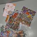 Halloween Iron on Transfers, 9 Sheets DTF Transfers Ready to Press Witch Ghost Pumpkin Halloween Heat Transfer Stickers Iron on Decals for T Shirts Hoodie DIY Crafts