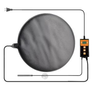 Brewing Heat Pad Sourdough Proofing Heat Mat with Temperature Controller Auto Off Timer for Home Beer Brewing Kombucha Yogurt Kefir Fermentation Sourdough Bread Proofing (With Controller, 1 Pack)