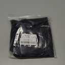 Wheelchair Side Bag, Armrest Storage Pouch with Cup Holder and Reflective Strip for Wheelchairs, Walkers or Rollators (Black)