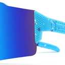 1 pcs Youth Baseball Glasses Teen Boys Girls Kids UV400 Softball Sunglasses Child Children Men Women Football Eyewear - GY5