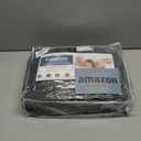 CozyLux King Size Comforter Set Dark Grey - 7 Pieces Bed in a Bag King, Luxury Soft Bed Set for All Seasons, Bedding Set with Down Alternative Comforter, Sheets, Pillowcases & Shams