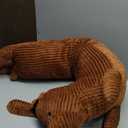 Enhopty 43 Giant Dachshund Dog Plush Pillow Puppy Wolf Stuffed Animal Plushie Hugging Long Body Throw Sleeping Pillow for Kids Christmas(43inch, Dachshund)