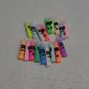 Artecho Glow in the Dark Paint 18 Colors, 11 ml Acrylic Paint for Decoration, Outdoor and Indoor Art Craft, Supplies for Canvas, Rock, Wood, Fabric