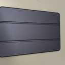 New Amazon Fire HD 10 Tablet Case(Only Fit 13th Gen, 2023 Release), Sanyetral Premium PU Leather Trifold Stand PC Clear Back Cover Case with Auto Wake/Sleep, Not for Nokia iPad Samsung -Navy Blue