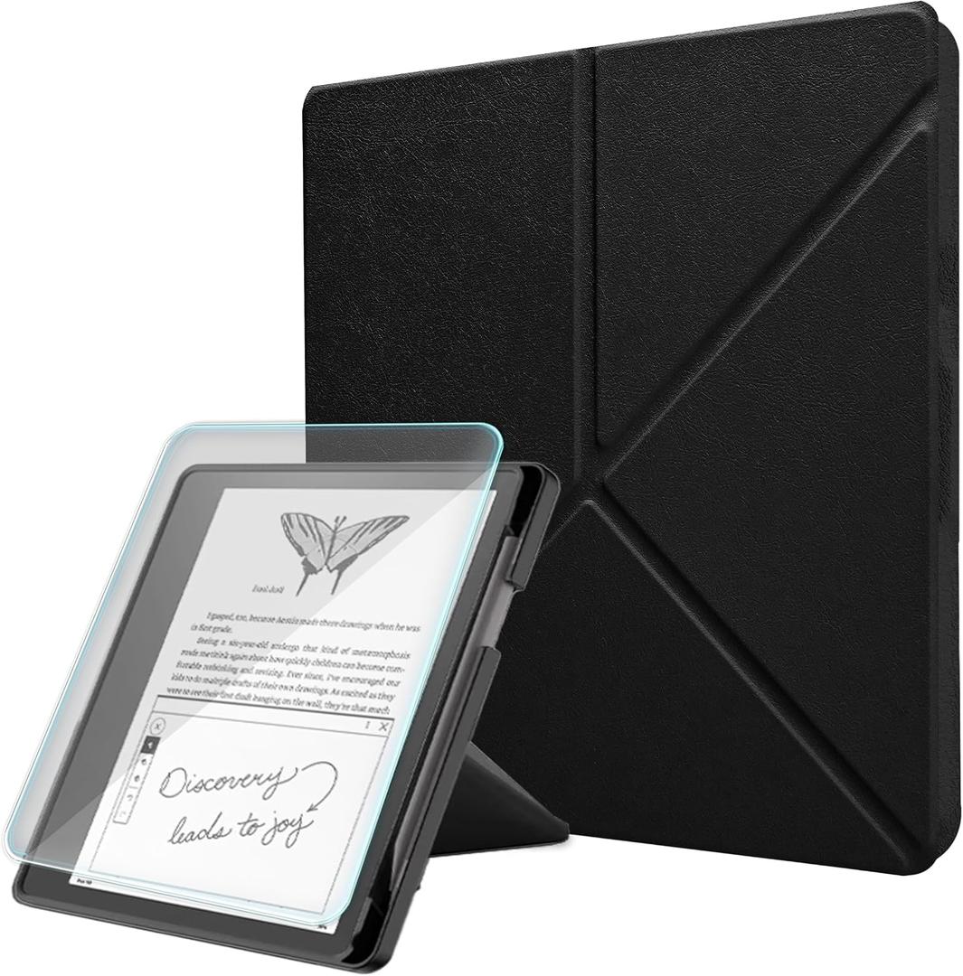 Origami Case for 10.2" Kindle Scribe with Pen Holder (2024/2022 Release)
