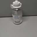 Takeya Tritan 64 oz Motivational Water Bottle with Straw Lid - Durable, BPA-Free - With Time Marker - Leakproof & Non-Slip Bumper - Cloud White