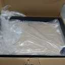 Metal Table Legs, 28''Hx 35W Dining Leg, Heavy Duty 3.1" Width Section Square Steel Table Legs, 28x35x3.1 Inch Black Industrial Style Furniture Legs for Dining Desk Bench and Coffee Table