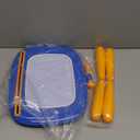 Toddlers Toys Ages 1-3, Magnetic Drawing Board, Doodle Board Pad Learning and Educational Toys for 18 Months Baby, 1-3 Yr Kids Birthday Gifts - Dark Blue