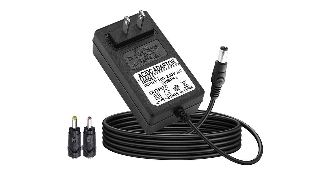 18V 2A AC Adapter Power Supply 36W Switching Wall Mounted Power Adapter Compatible with LED Lights Speakers webcams and More DC 3.5x1.35mm 4.0x1.7mm Equipment (6 ft)