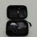 PQRQP 3 in 1 Microphone for iPhone/Android/Camera, Wireless Microphones, 328ft Transmission, 18H Battery Life, Mini Microphone for Record Interview, Vlogs, Tiktok (Ebony Black)