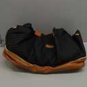 Travel Bag for Women, Weekender Bags Large Carry On Overnight Bag Duffel with Separate Shoes Compartment & Strap, Hospital Bags for Labor and Delivery, Black Brown (Medium)