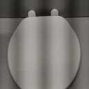 Clorox Elongated Plastic Toilet Seat with Easy-Off Hinges, Wiggle-Free