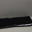 OLANLY Bathroom Rugs 59x20, Extra Soft Absorbent Chenille Bath Rugs, Rubber Backing Quick Dry, Machine Washable Bath Mats for Bathroom Floor, Tub and Shower, Home Decor Accessories, Black