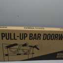 PULLUP & DIP Pull-up bar for door frames for hanging without screws and no slipping, professional door bar, pull-up bar with padded handles