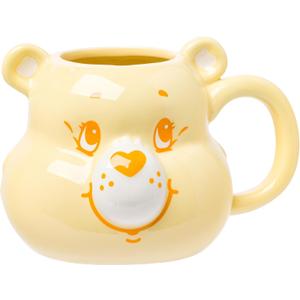 Silver Buffalo Care Bears Funshine Bear Ceramic 3D Sculpted Mug, 20 Ounces
