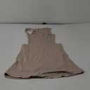 QINSEN Women's Square Neck with Lace Detail Long Maxi Dress Sleeveless Lounge Ribbed Full Length Dresses, M, Khaki