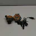 Rechargeable Walkie Talkies for Kids, Two-Way Radio Walky Talky with Flashlight Children Long Range, 2 Pack Interphone Toy for Kids Age 6-12 Outdoor Game for Kid Ages 4-8 Gifts for Boy (Dark green)