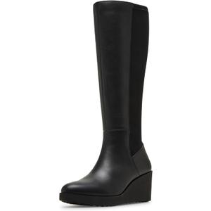 Blondo womens Monqiue (6, Black Leather)