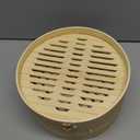 3-Piece Bamboo Steamer Set 10-Inch
